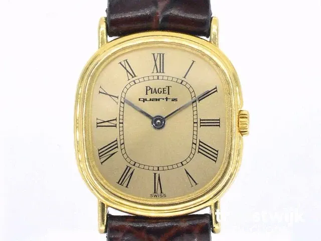 Gouden piaget horloge - afbeelding 1 van  13