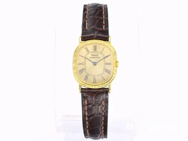 Gouden piaget horloge - afbeelding 6 van  13