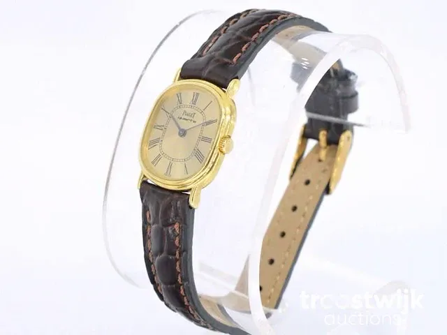 Gouden piaget horloge - afbeelding 9 van  13