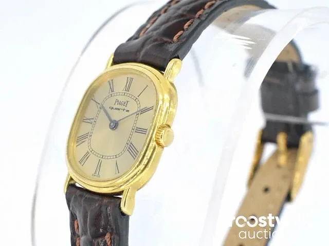Gouden piaget horloge - afbeelding 10 van  13