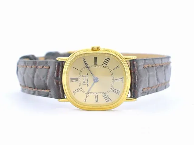 Gouden piaget horloge - afbeelding 11 van  13