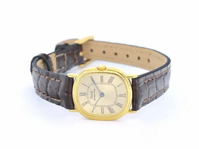 Gouden piaget horloge - afbeelding 12 van  13