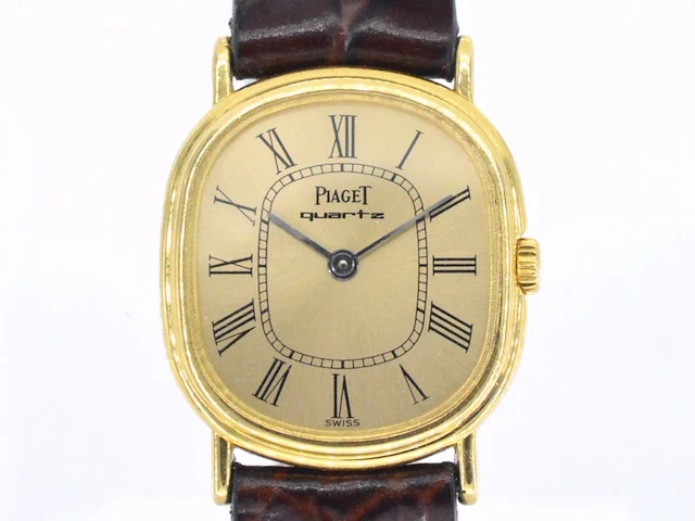 Gouden piaget horloge - afbeelding 1 van  14