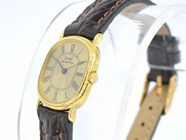 Gouden piaget horloge - afbeelding 11 van  14