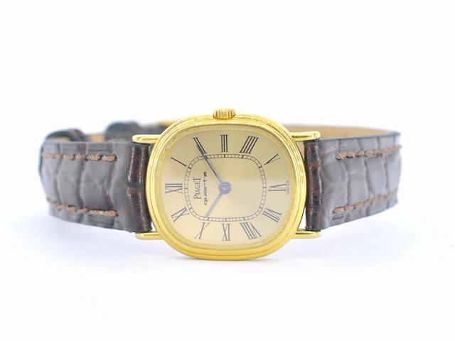 Gouden piaget horloge - afbeelding 12 van  14