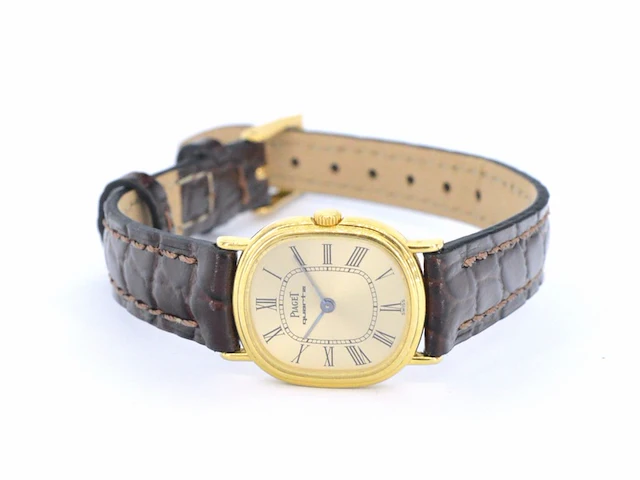 Gouden piaget horloge - afbeelding 13 van  14