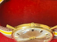 Gouden pontiac horloge 14kt goud - afbeelding 2 van  11