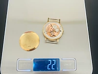 Gouden pontiac horloge 14kt goud - afbeelding 5 van  11