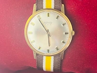 Gouden pontiac horloge 14kt goud - afbeelding 7 van  11