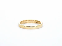 Gouden rijring met diamanten - afbeelding 9 van  11