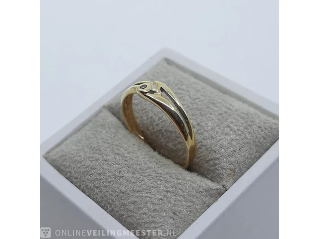 Gouden ring, 14 karaats - afbeelding 4 van  11
