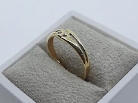 Gouden ring, 14 karaats - afbeelding 4 van  11