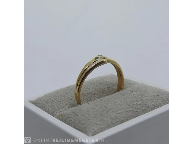 Gouden ring, 14 karaats - afbeelding 6 van  11