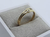 Gouden ring, 14 karaats - afbeelding 9 van  11