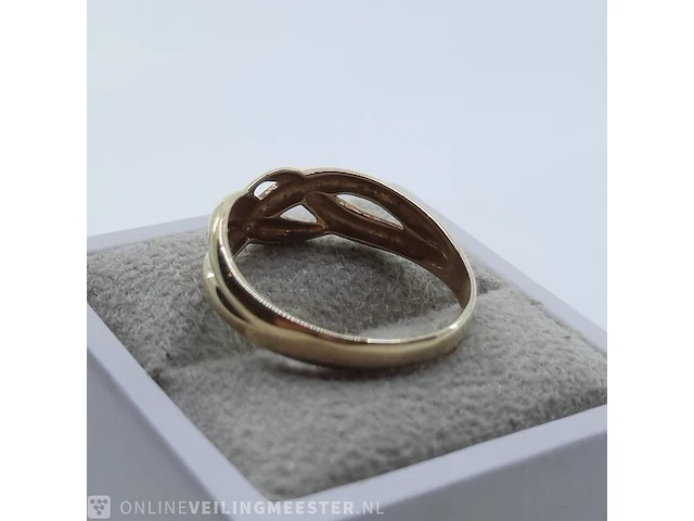 Gouden ring, 14 karaats - afbeelding 2 van  10