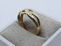 Gouden ring, 14 karaats - afbeelding 3 van  10