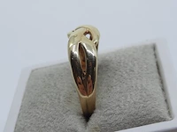 Gouden ring, 14 karaats - afbeelding 4 van  10