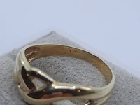 Gouden ring, 14 karaats - afbeelding 10 van  10