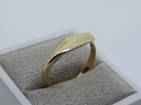 Gouden ring, 14 karaats - afbeelding 1 van  9