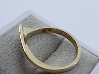 Gouden ring, 14 karaats - afbeelding 8 van  9