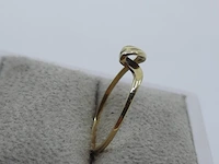 Gouden ring, 14 karaats - afbeelding 7 van  10