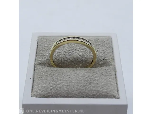 Gouden ring, 14 karaats - afbeelding 1 van  9