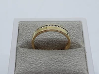 Gouden ring, 14 karaats - afbeelding 1 van  7