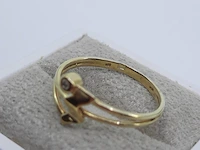 Gouden ring, 14 karaats - afbeelding 6 van  7