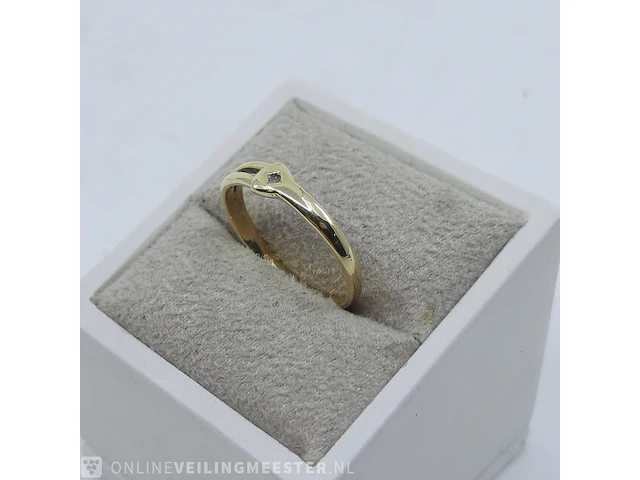 Gouden ring, 14 karaats - afbeelding 2 van  8