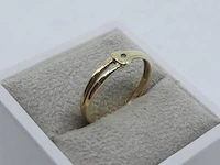 Gouden ring, 14 karaats - afbeelding 5 van  8