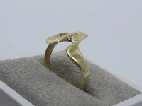 Gouden ring, 14 karaats - afbeelding 4 van  7