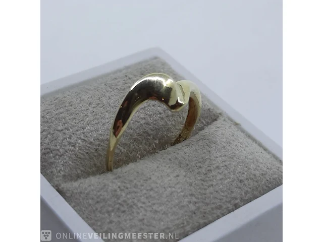 Gouden ring, 14 karaats - afbeelding 5 van  7