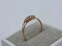 Gouden ring, 14 karaats - afbeelding 4 van  10