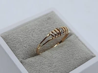 Gouden ring, 14 karaats - afbeelding 6 van  10