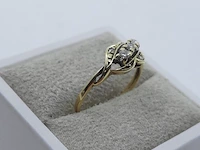 Gouden ring, 14 karaats - afbeelding 6 van  9