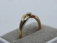 Gouden ring, 18 karaats - afbeelding 3 van  7