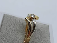 Gouden ring, 18 karaats - afbeelding 5 van  7
