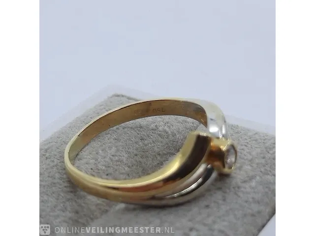Gouden ring, 18 karaats - afbeelding 7 van  7