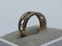 Gouden ring, 18 karaats - afbeelding 3 van  6
