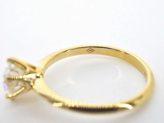 Gouden ring briljant 1.50 ct - afbeelding 3 van  11