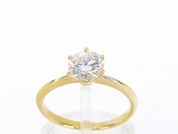 Gouden ring briljant 1.50 ct - afbeelding 1 van  11