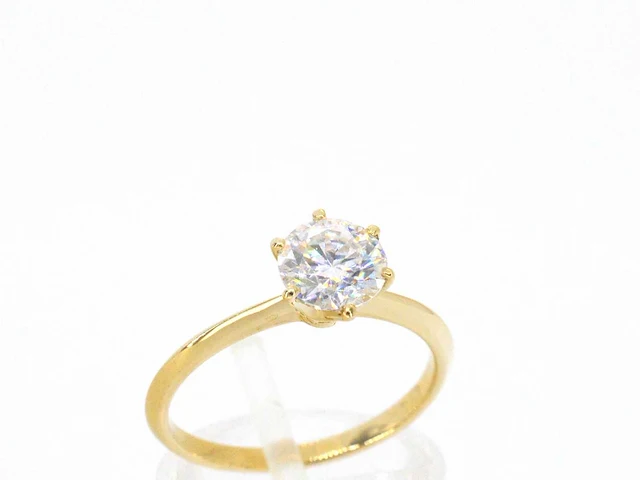 Gouden ring briljant 1.50 ct - afbeelding 7 van  11