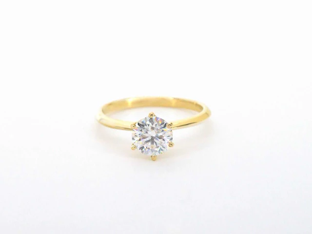 Gouden ring briljant 1.50 ct - afbeelding 9 van  11