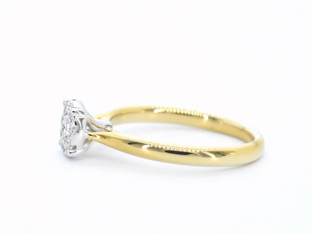 Gouden ring met 0.50 carat diamant - afbeelding 5 van  7