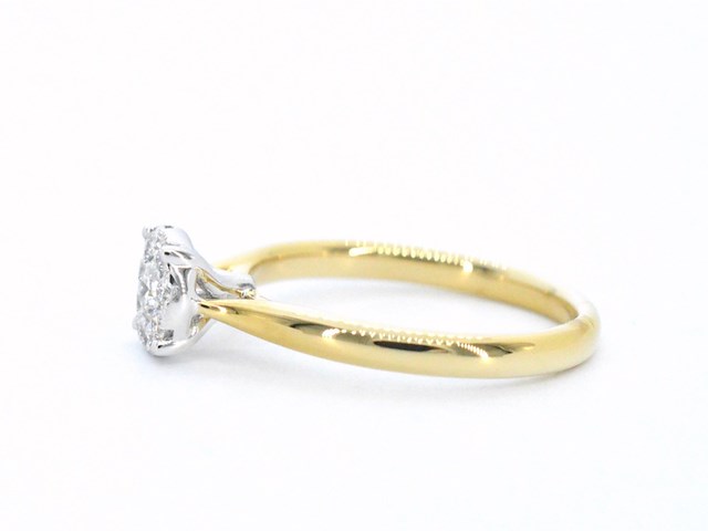 Gouden ring met 0.50 carat diamant - afbeelding 5 van  5