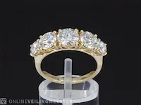 Gouden ring met 2.90 carat briljanten - afbeelding 1 van  11