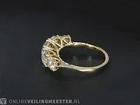 Gouden ring met 2.90 carat briljanten - afbeelding 7 van  11