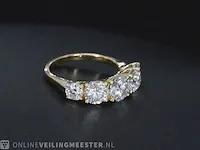 Gouden ring met 2.90 carat briljanten - afbeelding 10 van  11