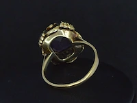Gouden ring met amethist - afbeelding 4 van  7
