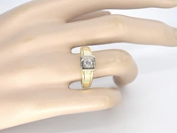 Gouden ring met briljant geslepen diamanten - afbeelding 5 van  12